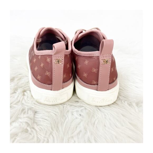 Sam Edelman Edelyn Size 8.5 Pink Women's Low Top Casual Mesh Comfort Sneaker - Picture 5 of 13